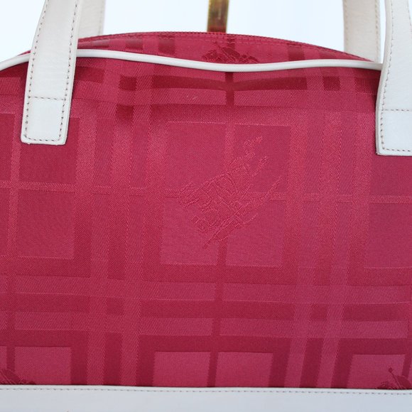 Burgundy Burberry Bowling bag - Picture 8 of 17